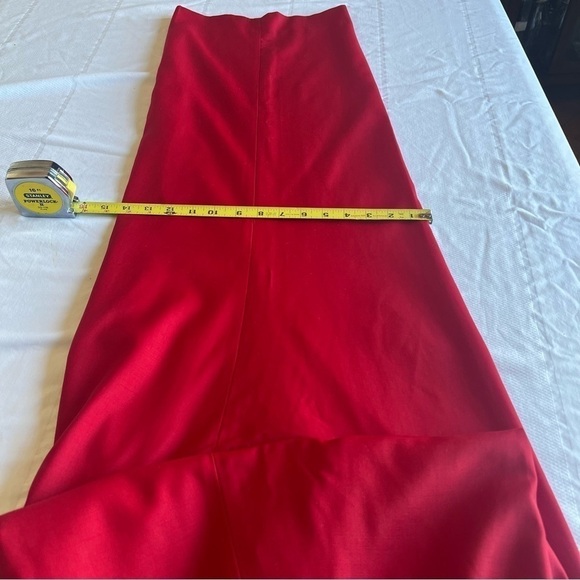 J.Crew Wool Tuxedo Wide-Leg Pleated Limited Edition Pants in Red Color S… - Picture 9 of 16